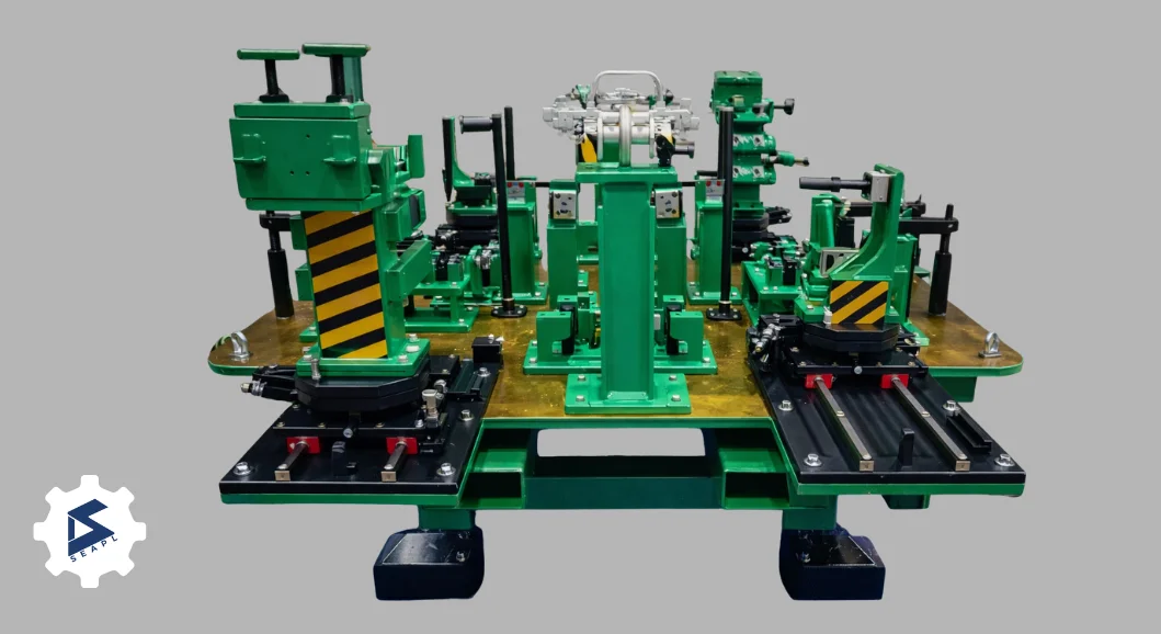 Rail Bogie Frame fixture2